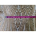thumbnail image 2 of SILK BROCADE FABRIC Cream amp; Metallic GOLD COLOR BRO240[1], 2 of 4