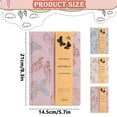 thumbnail image 3 of A5 Butterfly Fabric Journal - 4 in 1 Inner Pages Notebook (Lined) - 114 Pages Hardcover Writing Notebook, 3 of 4
