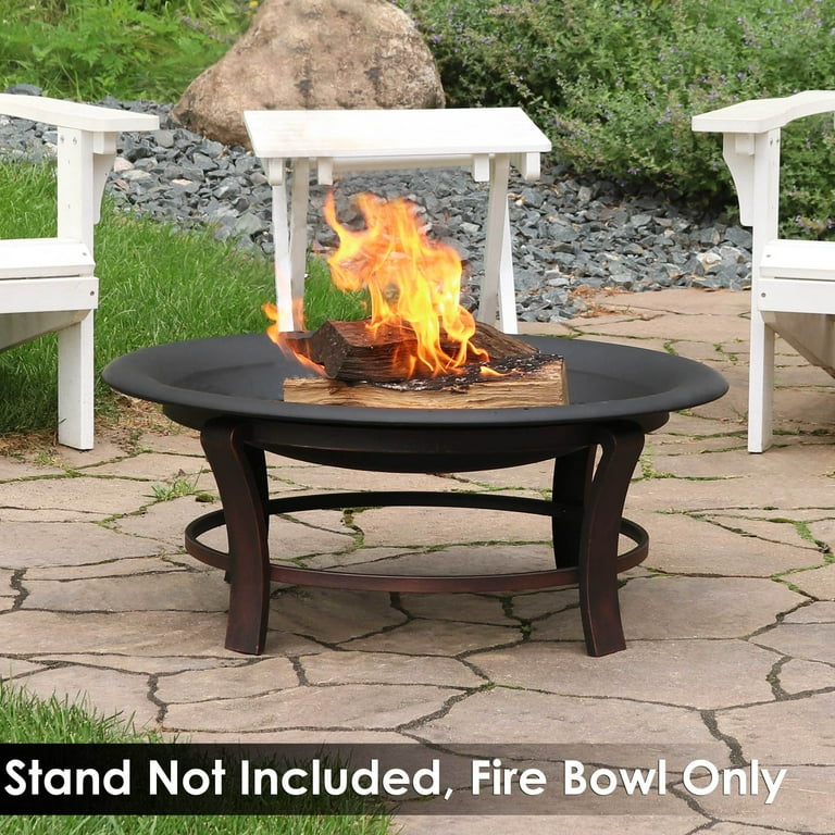 Free Shipping! Sunnydaze Outdoor Fire Pit Bowl Replacement
