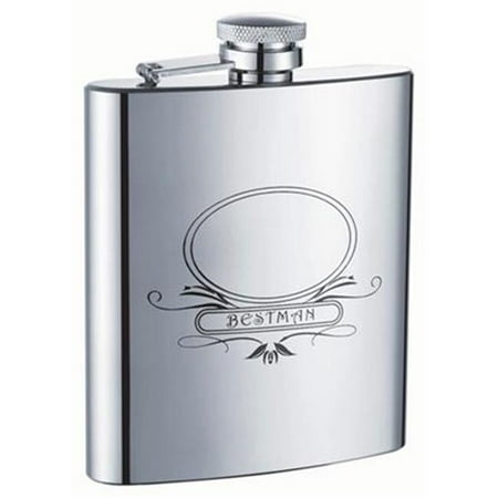 

Bestman Stainless Steel 8oz Hip Flask