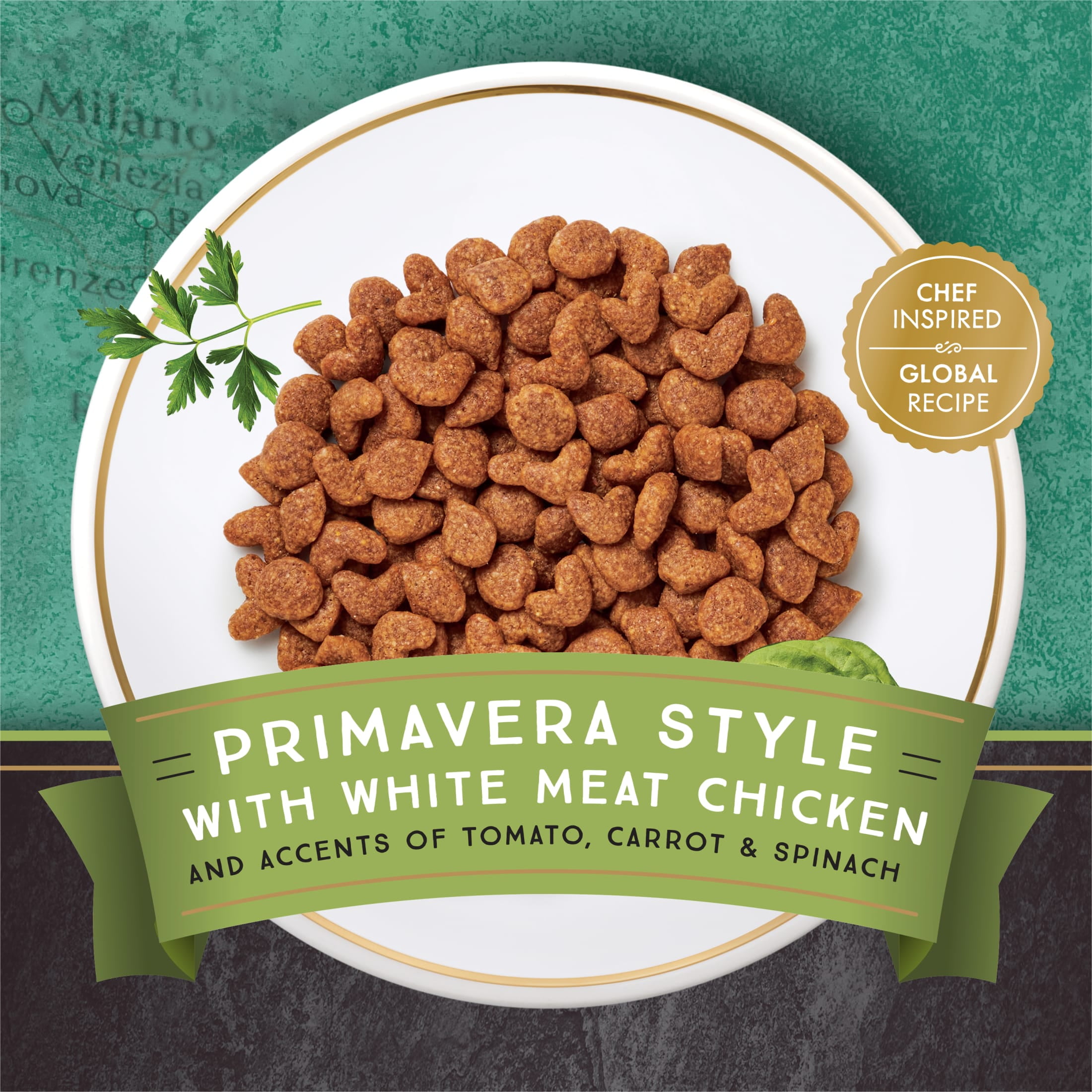 Purina Fancy Feast Medleys Primavera Style with White Meat Chicken and Accents of Tomato, Carrot and Spinach Dry Cat Food, 2.7 lb. Bag