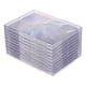 thumbnail image 1 of Cards Sleeves Top Loaders 10 Hard Plastic Card Protector Clear Card Brick + 2 Display Stand, 1 of 5