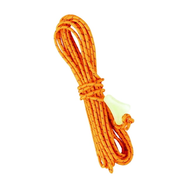 Wosthever Cuerda Prusik Premium de 6 mm, cuerda reflectante para exteriores, línea de sujeción de alta resistencia y durabilidad. carpas naranja