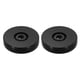thumbnail image 1 of Plato giratorio Lazy Susan de acrílico de 2 paquetes, organizador giratorio de 2" en color negro, 1 of 6
