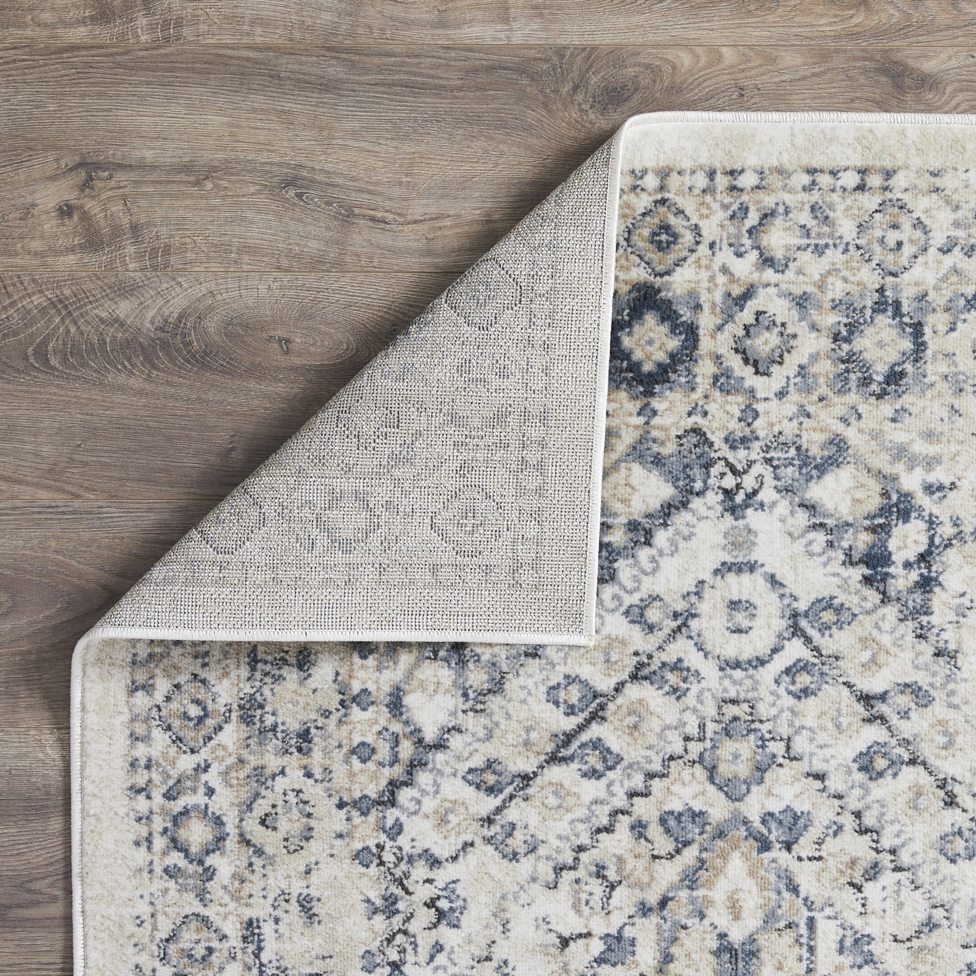 Loomaknoti Kehleigh Avnorie 5' x 7' Blue Oriental Indoor Area Rug