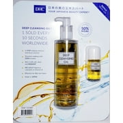 DHC Deep Cleansing Oil, 10.1oz with Bonus Travel Size bottle. MADE IN JAPAN.