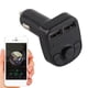 thumbnail image 5 of Cargador de teléfono móvil Bluetooth para coche, color negro, 12 unidades-Transmisor FM de 24 V, reproductor MP3, carga USB dual, 5 of 14