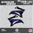 thumbnail image 2 of Kalair GFX Graphics Kit for Yamaha TTR125 (2008-2023) Warrior Series, 2 of 5