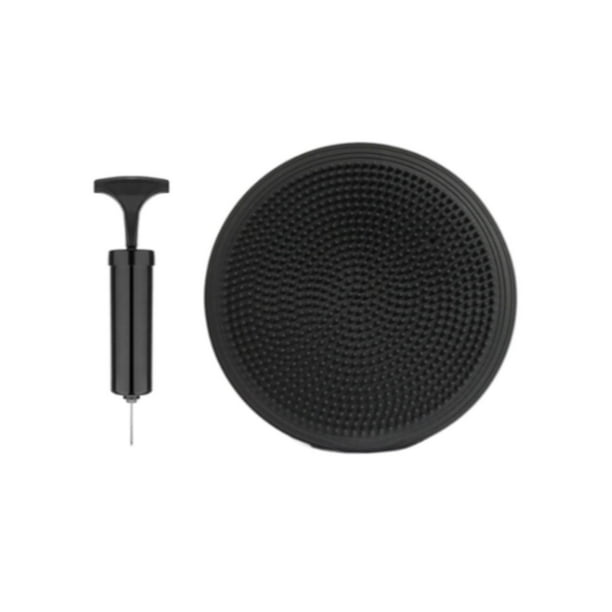Cojín de equilibrio inflable Perfecl para niños 33 cm Negro