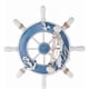 thumbnail image 1 of Imikeya Nautical Decor Wooden Boat Ship Steering Wheel Beach Fishing Net, 1 of 4