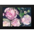 thumbnail image 2 of Hristova, Albena 18x13 Black Modern Framed Museum Art Print Titled - Evening Peonies II, 2 of 5