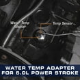 thumbnail image 3 of GlowShift Water Temperature Sensor Adapter for 6.0L Ford Power Stroke, 3 of 4