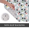 thumbnail image 6 of Honeii Colorful Hat Snowman Pattern Door Mat, Welcome Door Mats Outdoor Indoor, Stain and Fade Resistant, Non-Slip Entry Matfor Bedroom, Bathroom, Kitchen, 6 of 7