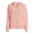 thumbnail image 2 of Time and Tru Women's Zip Up Hoodie, 2 of 5