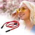 thumbnail image 5 of Unique Bargains 1 Pc Glasses Cord Lanyard Glasses Lanyard Adjustable Pattern 65cm L Red, 5 of 5