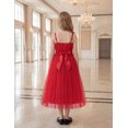 thumbnail image 5 of Arshiner Flower Girls Dresses Sleeveless Formal Wedding Princess Dress | Maxi-Length Tulle, Junior Bridesmaid Dress for Girl, Embroidered Birthday Party Dress Ball Gown, 5 of 5