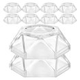 thumbnail image 5 of Clear Crystal Sphere Holders – Versatile Display Stands for Glass Orbs & Crystal Balls – Decorative Light Reflecting Pedestal Bases for Home, 5 of 5