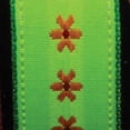 thumbnail image 2 of The Ribbon People Green and White Dainty Blossoms Floral Wired Craft Ribbon 0.75" x 54 Yards, 2 of 2