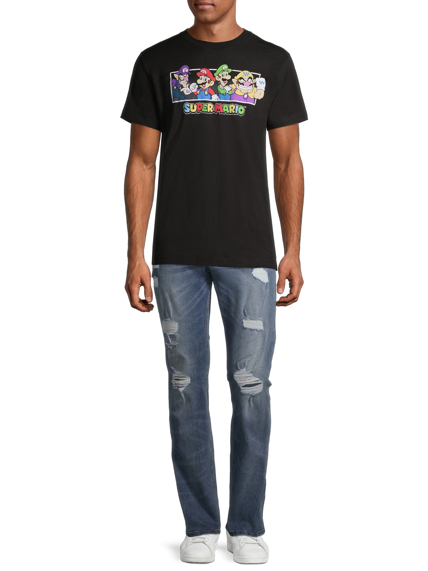 Nintendo Super Mario Crew & Made In The 80's Men's and Big Men's Graphic T-Shirts, 2-Pack - image 3 of 11