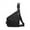 Black, variant on JoyMoreHome Anti-Theft Sling Bags Chest Shoulder Backpack Crossbody Bags Cover Pack Rucksack Crossbody Bag for Men Women Travel Hiking Bicycle Sport Gym Daypacks Waterproof Nylon