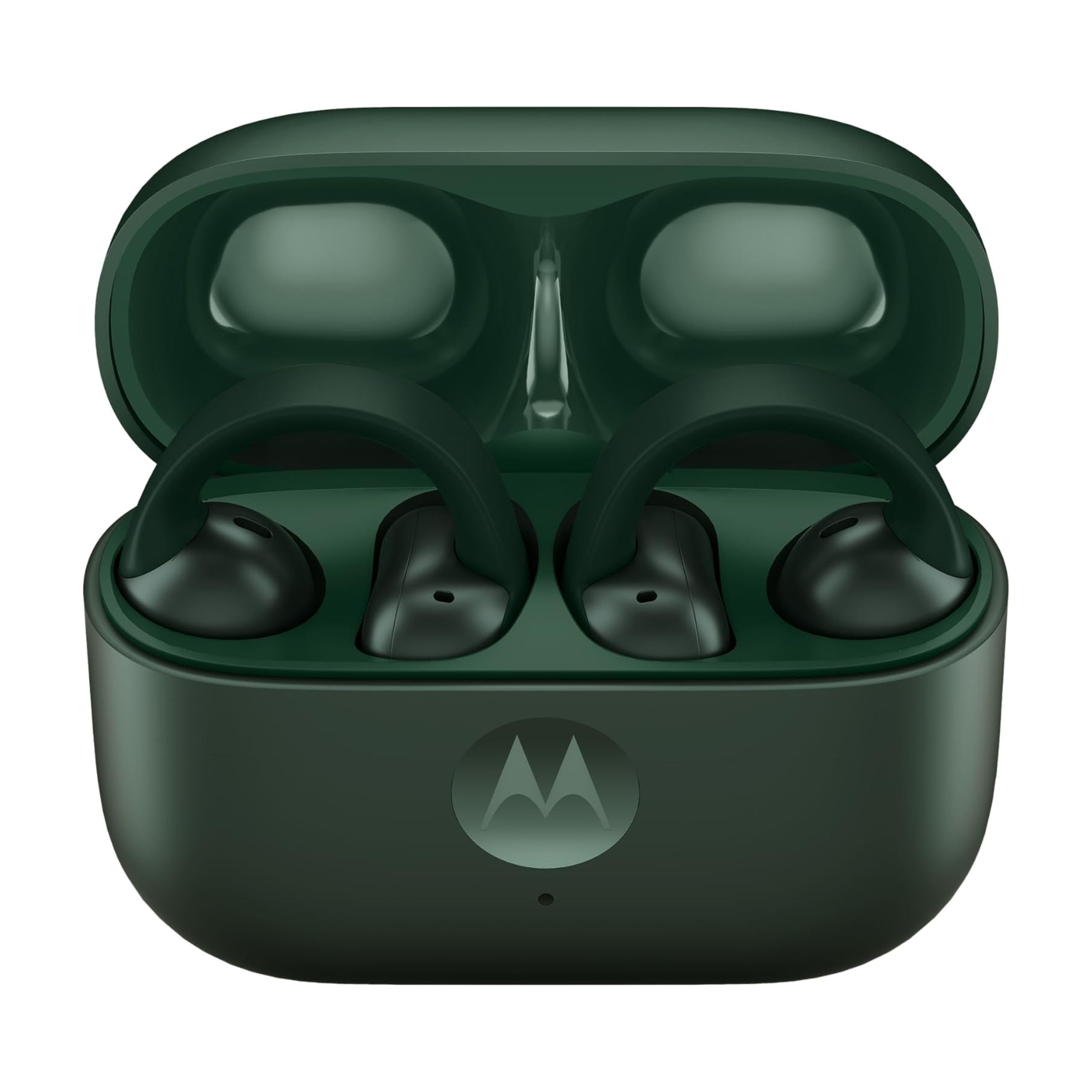 Motorola Moto Buds Loop with Sound by Bose True Wireless Earphones - PANTONE Trekking Green