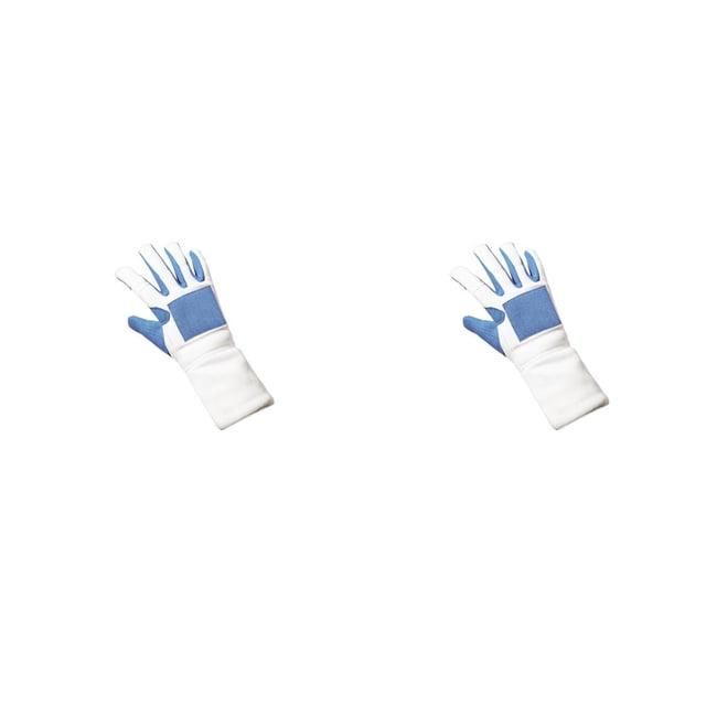 Greeniant Guante de esgrima Reemplazo portátil Protección Adultos Niños Hombres Mujeres Forro de algodón Guantes de entrenamiento flexibles Derecha METRO 2piezas