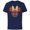 Navy, variant on Disney Minnie Mouse Icon Holiday Plaid & Gold Bow - Short Sleeve Cotton T-Shirt for Adults - Customized-Black
