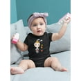 thumbnail image 2 of Bunny Outfit Girl Bodysuit Infant -Image by Shutterstock,  6 Months, 2 of 4