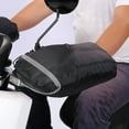 thumbnail image 4 of Motorcycle Handlebar Gloves Bicycle Muffs Windproof Waterproof Cycling Gloves Winter Warm, 4 of 5