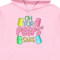 thumbnail image 3 of Inktastic Oh for Peeps' Sake Easter Bunnies Youth Hoodie Sweatshirt, 3 of 4