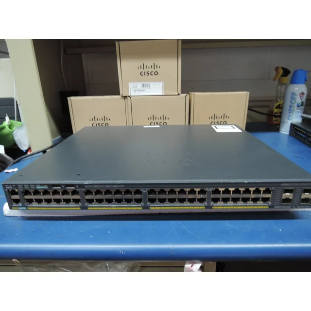 Cisco WS-C2960X-48LPS-L 2960X 48 Port Commutateur PoE GigE d'Occasion