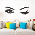 thumbnail image 3 of Elegante calcomanía de Pared de pesta?as, Adhesivo Decorativo extraíble para Pared de pesta?as de 23.8x8 Pulgpara la habitación del hogar Unbranded 3115190003011, 3 of 7