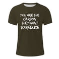 thumbnail image 4 of Qertyioot Coupe Classique Léger T-Shirt à Manches Courtes Imprimé à Col Rond pour Homme Décontracté Mode Hauts, 4 of 4