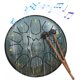 thumbnail image 1 of 6-inch 11 Tone Children's Hand Drum Forget Worry Drum Adult Hand Disc Drum, 1 of 5