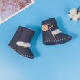 thumbnail image 4 of Infant Baby Boys Girls Cowboy Boots Tassel Snow Boots Warm Winter Fur Lining Newborn Prewalker Ankle Boot, 4 of 6