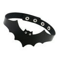 thumbnail image 3 of unbranded 1Ud Choker Negro De Cuero Sintético Con Para Eventos Y Fiesta, 3 of 8