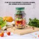 thumbnail image 3 of Ensalada Tarro De Ensalada Portátil Con Compartimento Para Aderezo A Prueba De Fugas, Contenedor De Ensalada Reutilizable Con Apertura Lateral En Capas Verticales Para La Escuela,, 3 of 7