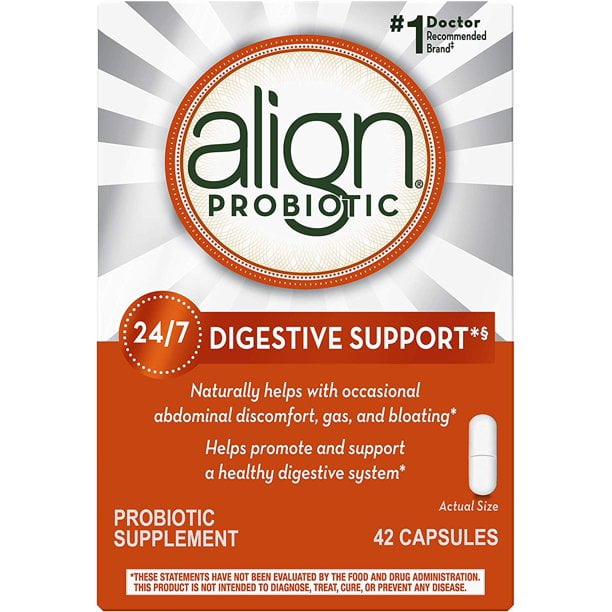 Align Probiotics, Probiotic Supplement for Daily Digestive Health, 42