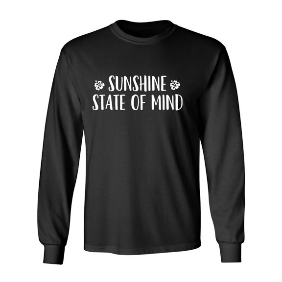 Sunshine State Of Mind Adult Long Sleeve T-shirt