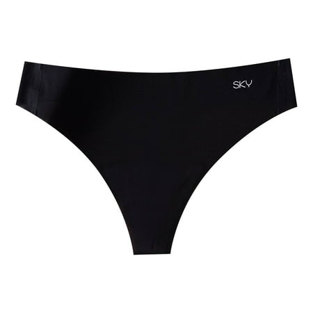 vigerkar High Waisted Underwear For Women Traceless No Show Panties Tummy Control Full Coverage Seamless Shaping Panty Black  XL