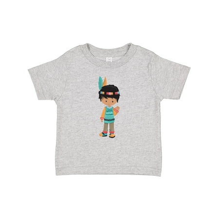 

Inktastic Native American Boy Cute Boy Black Hair Gift Baby Boy T-Shirt
