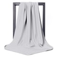 thumbnail image 5 of Elegant Satin Head Scarf Square Soft Hijab Wrap for Fashionable Hair Band Neck Cover, 5 of 5