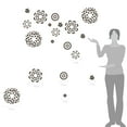 thumbnail image 2 of Flower Pattern Wall Decal Stickers, 2 of 4