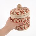 thumbnail image 3 of Bamboo Storage Jar, Elegant Organizer for Tea Bags Coffee and Small Items, Portable Size, 3 of 5