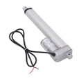 thumbnail image 2 of Mini Linear Electric Actuator 750N for Motor Motion Outdoor Agriculture Track Robotics Home Automation 200mm 12V White Actuator with Controller Remote Control, 2 of 5