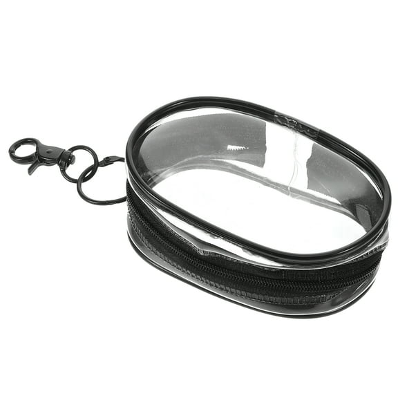 GASTROPOD Clear Purse Keychain Wallet Portable Small Transparent Pouch Mini Zipper Wallet Waterproof Keychain Bag For Women