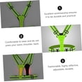 thumbnail image 2 of HUGFEGWE 2pcs LED Luminous Vest Reflective Vests Reflective Vest Running Gear Adjustable Reflective Vest Coat U2537-17031, 2 of 9