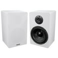 thumbnail image 2 of Pair Rockville RockShelf 64W White 6.5" Home Bookshelf Speakers w/37" Stands, 2 of 9