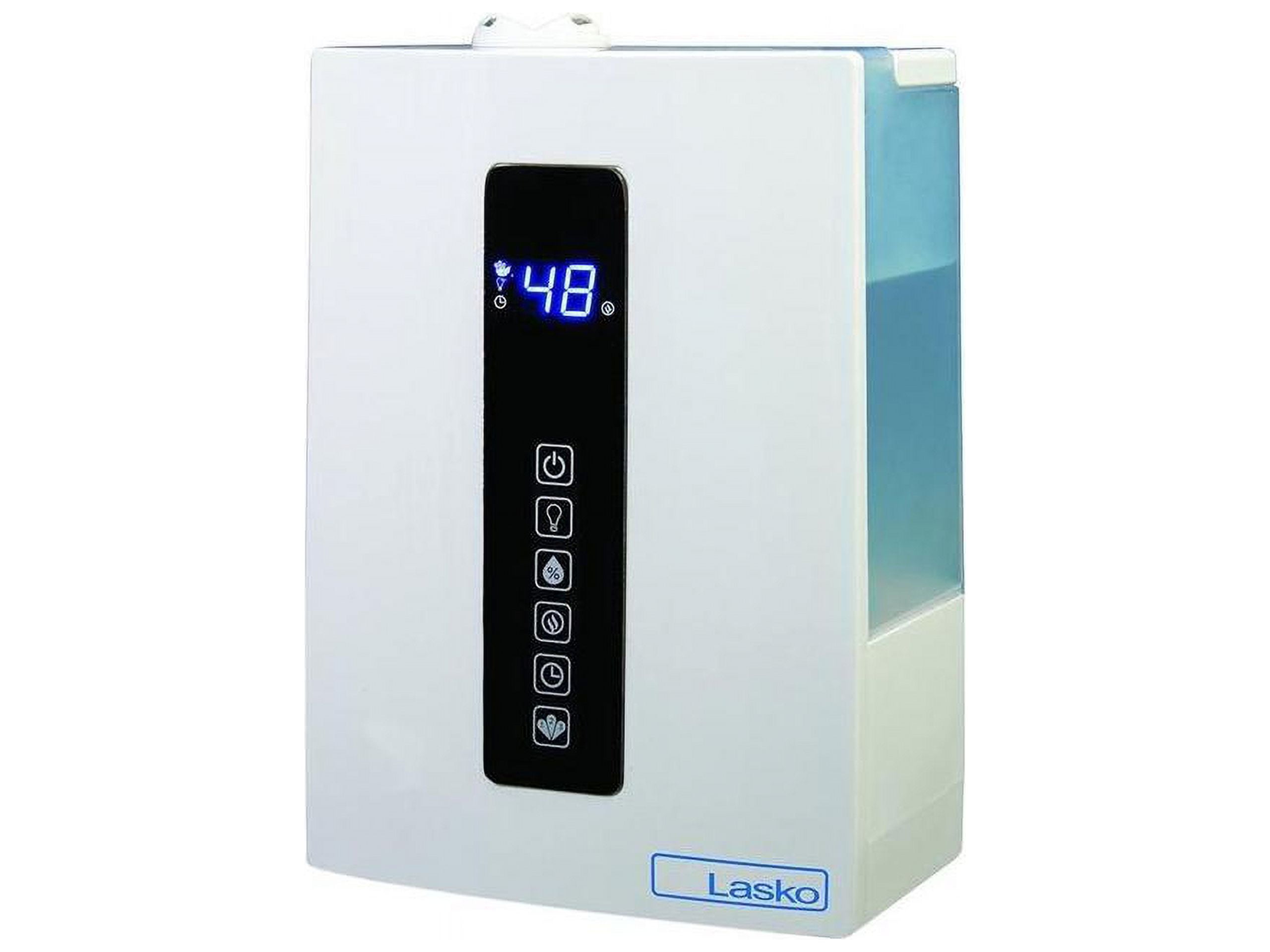 Lasko Quiet Ultrasonic Digital Warm and Cool Mist Humidifier, UH300, White