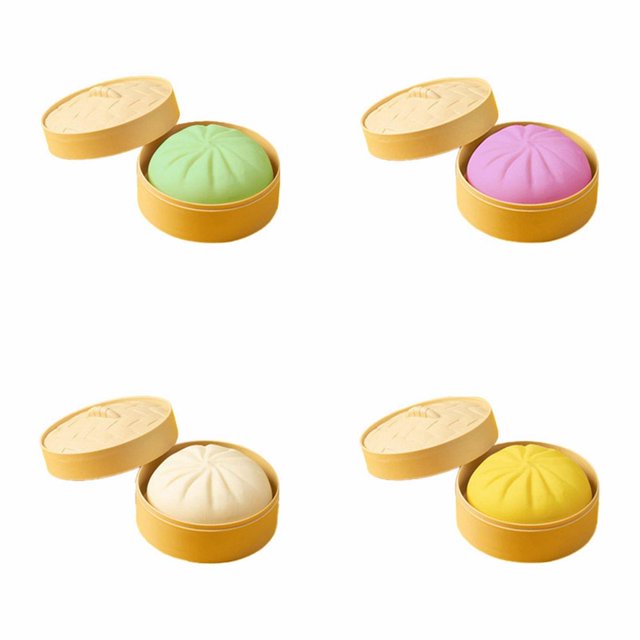 HAOAN 4 Pcs Balles Anti-Stress Colorées Jouet Sensoriel